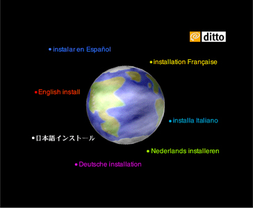 Iomega - Choose your installation language