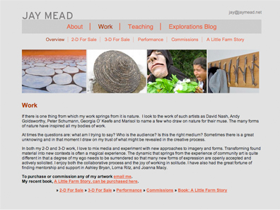 Jay Mead - Work Landing